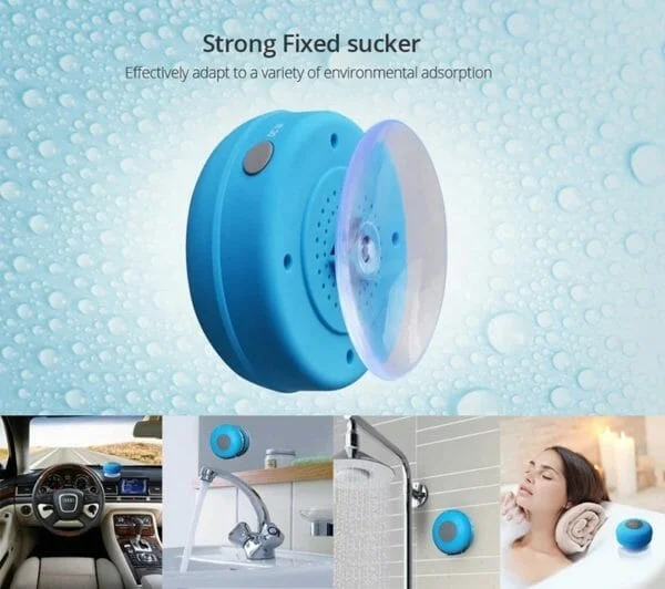 Sucker Waterproof Speaker Bluetooth